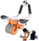 AbsRoller™ - Rueda Abdominal con Rebote Automático y Soporte para Codo