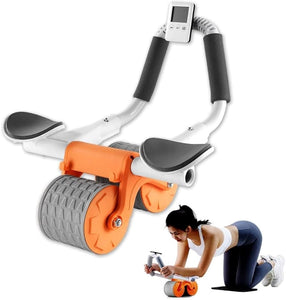 AbsRoller™ - Rueda Abdominal con Rebote Automático y Soporte para Codo