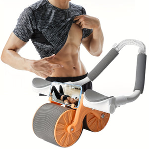 AbsRoller™ - Rueda Abdominal con Rebote Automático y Soporte para Codo